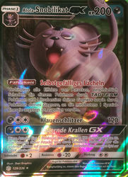 Welten im Wandel 129/236 Alola-Snobilikat GX