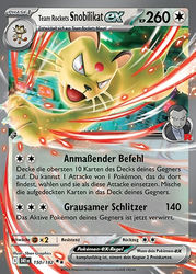Ewige Rivalen 150/182 Team Rockets Snobilikat ex