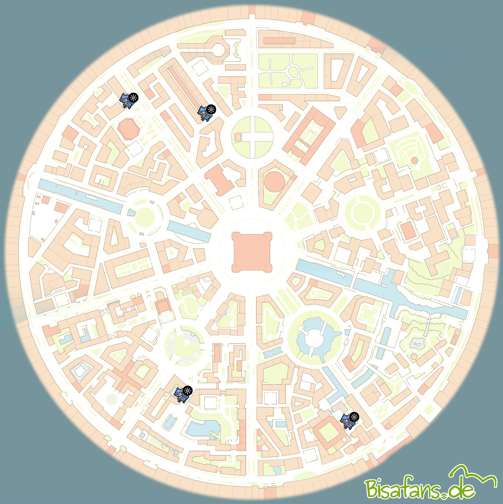 Riolu-Fundorte in Illumina City Riolu-Fundorte in Illumina City