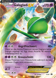 XY Black Star Promos XY45 Galagladi EX
