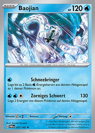 #1002 — Baojian im Pokédex — Bisafans.de