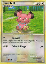 HeartGold & SoulSilver 82/123 Snubbull