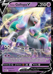 SWSH Black Star Promos SWSH111 Galar-Gallopa V