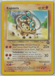 Wizard Black Star Promos 37 Kapoera