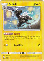 Echo des Donners 82/214 Zebritz
