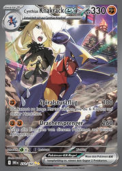 Ewige Rivalen 232/182 Cynthias Knakrack ex