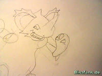 Zeichenkurs Nidoking - Schritt 5