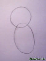 Zeichenkurs Vulpix - Schritt 1