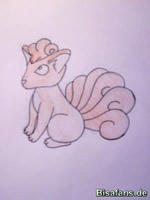 Zeichenkurs Vulpix - Schritt 8