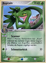 EX Crystal Guardians 32/100 Reptain