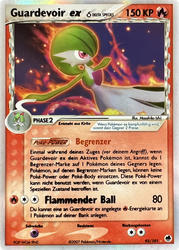 EX Dragon Frontiers 93/101 Guardevoir ex δ