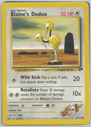 Gym Challenge 61/132 Blaine's Doduo