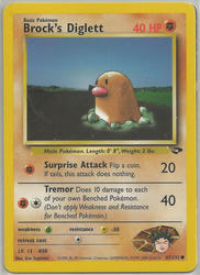 Gym Challenge 67/132 Brock's Diglett