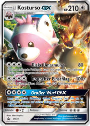 SM Black Star Promos SM34 Kosturso GX