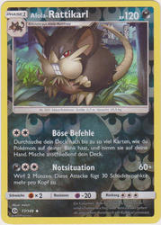 Sonne & Mond 77/149 Alola-Rattikarl