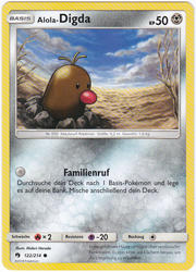 Echo des Donners 122/214 Alola-Digda