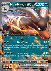 Obsidianflammen 134/197 Hundemon ex