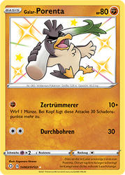 Glänzendes Schicksal SV063/SV122 Galar-Porenta