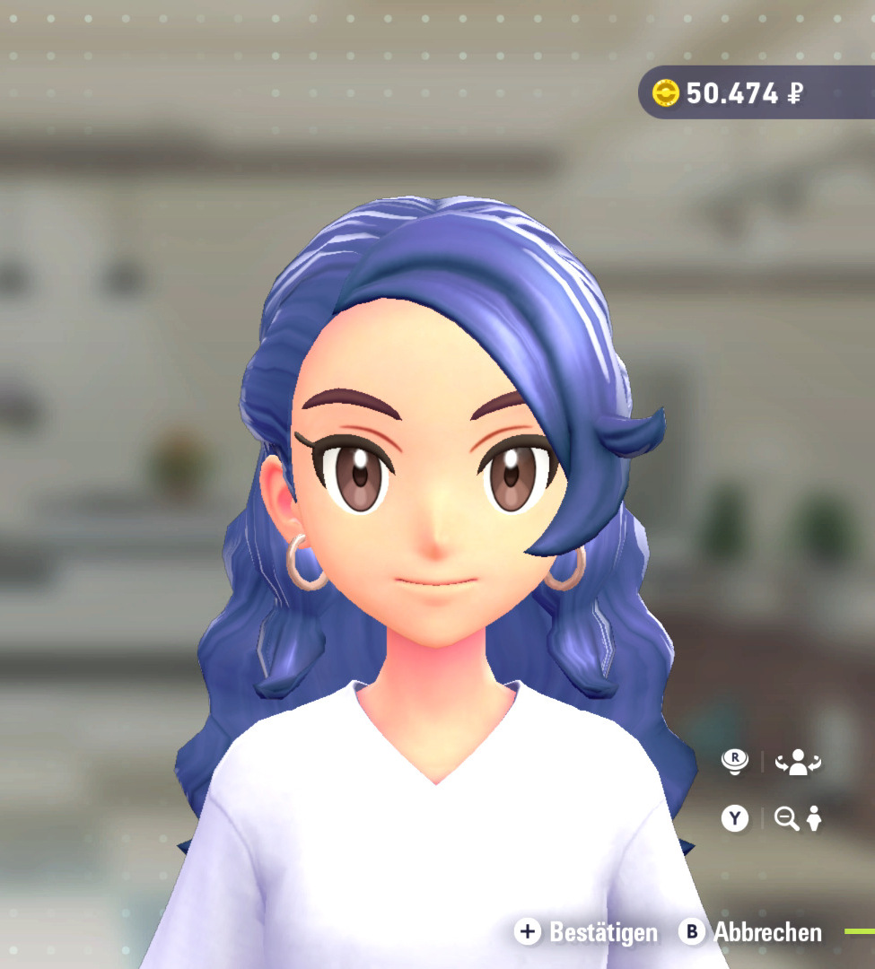 Haarfarbe Blau in Pokémon-Legenden: Z-A Haarfarbe Blau in Pokémon-Legenden: Z-A