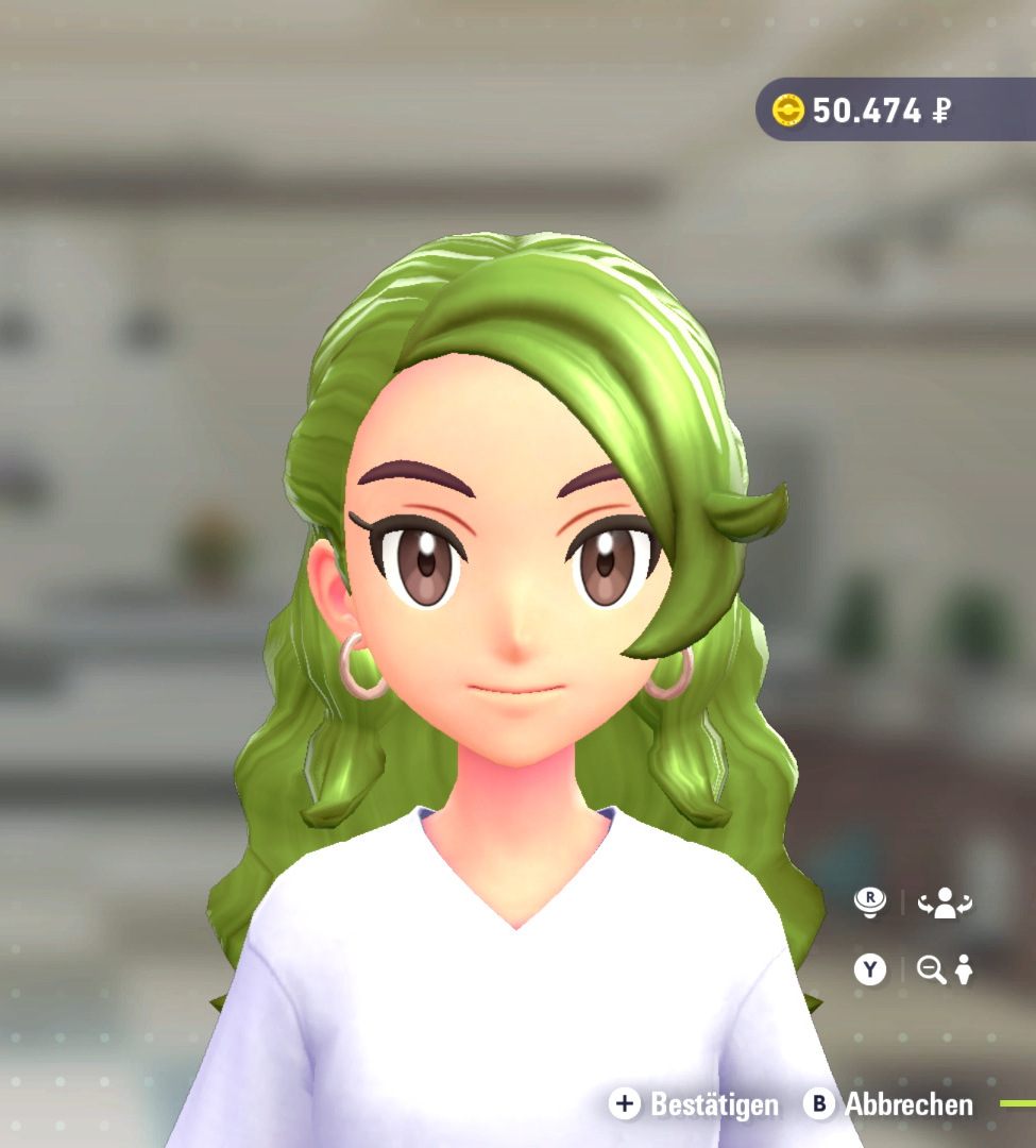 Haarfarbe Limettengrün in Pokémon-Legenden: Z-A Haarfarbe Limettengrün in Pokémon-Legenden: Z-A