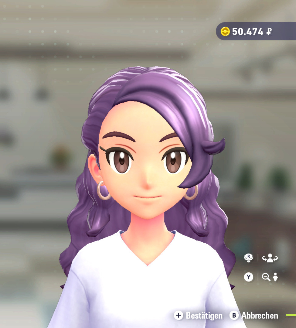 Haarfarbe Violett in Pokémon-Legenden: Z-A Haarfarbe Violett in Pokémon-Legenden: Z-A