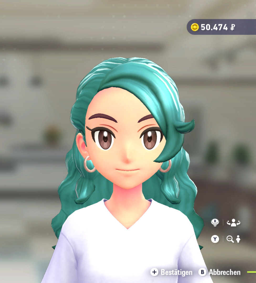 Haarfarbe Türkis in Pokémon-Legenden: Z-A Haarfarbe Türkis in Pokémon-Legenden: Z-A