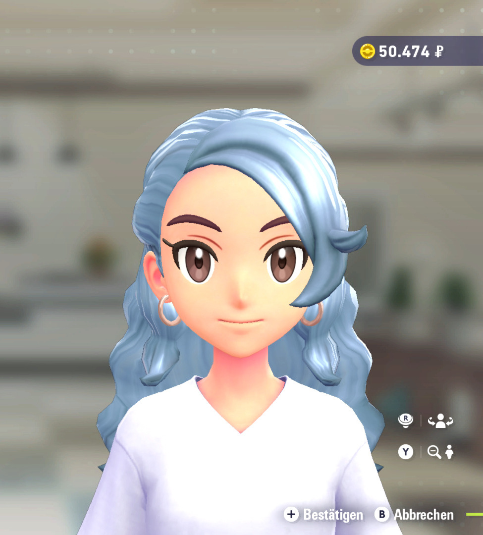 Haarfarbe Blassblau in Pokémon-Legenden: Z-A Haarfarbe Blassblau in Pokémon-Legenden: Z-A