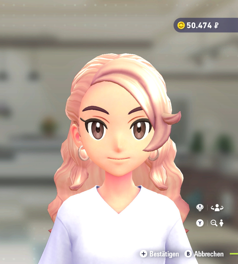 Haarfarbe Pfirsich in Pokémon-Legenden: Z-A Haarfarbe Pfirsich in Pokémon-Legenden: Z-A