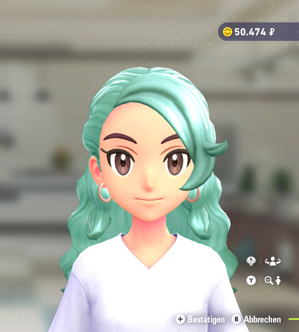 Haarfarbe Minzgrün in Pokémon-Legenden: Z-A Haarfarbe Minzgrün in Pokémon-Legenden: Z-A