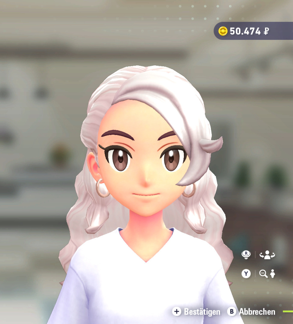 Haarfarbe Weiß in Pokémon-Legenden: Z-A Haarfarbe Weiß in Pokémon-Legenden: Z-A