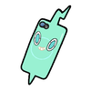 Handyhülle in Pokémon Karmesin und Purpur Handyhülle in Pokémon Karmesin und Purpur