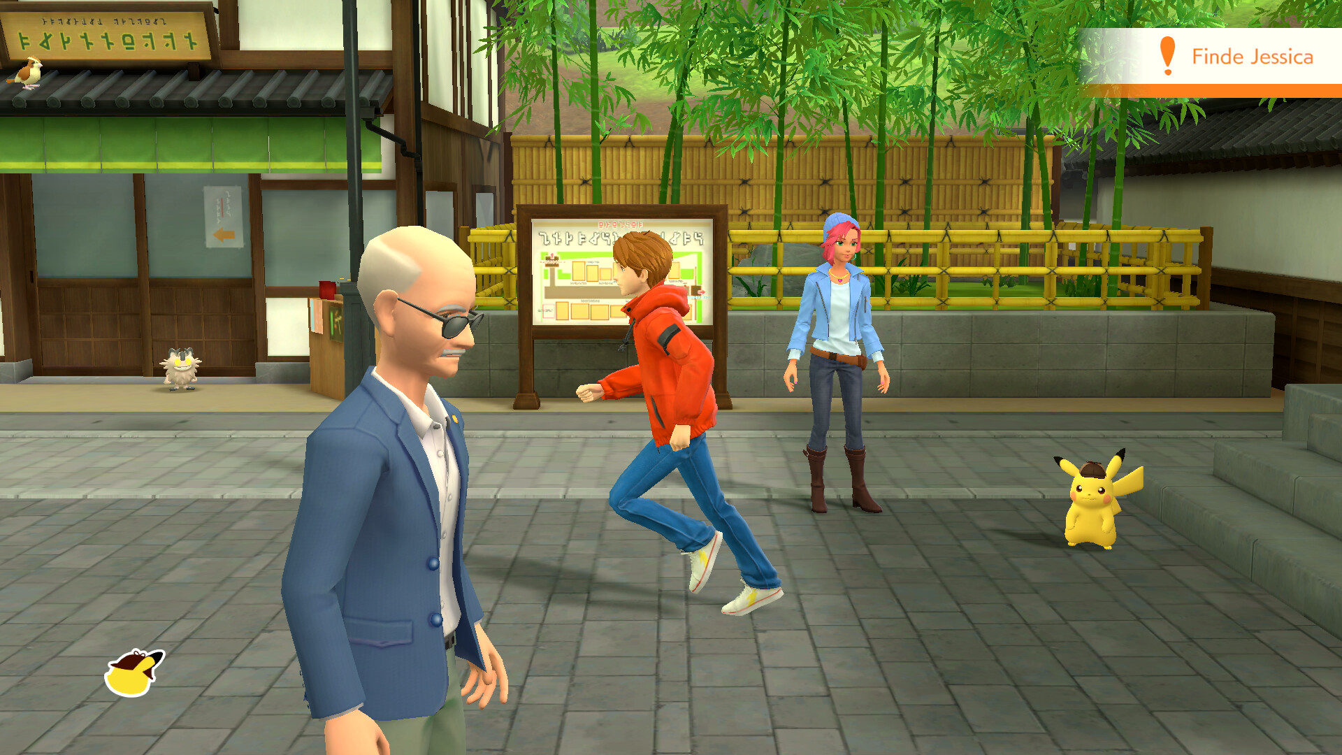 Screenshot zur Bisafans-Komplettlösung für Meisterdetektiv Pikachu kehrt zurück Screenshot zur Bisafans-Komplettlösung für Meisterdetektiv Pikachu kehrt zurück