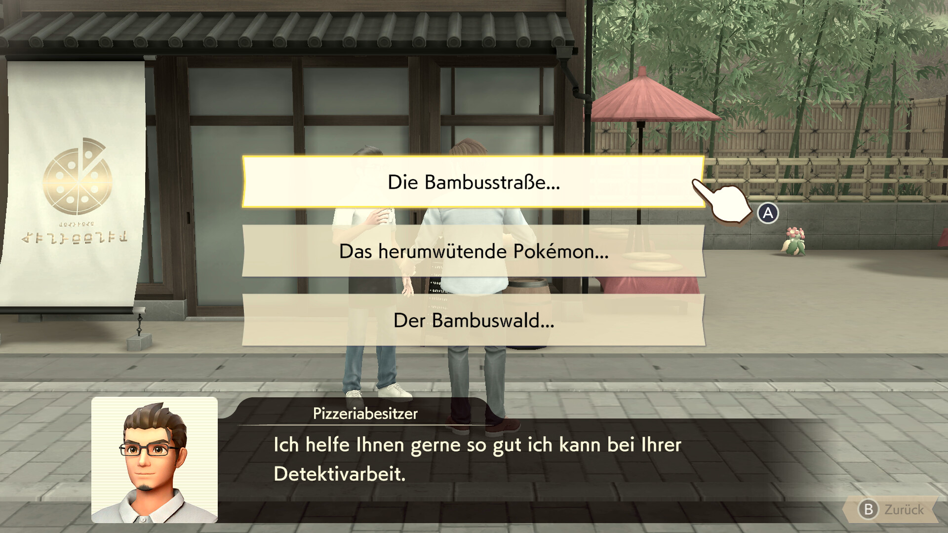 Screenshot zur Bisafans-Komplettlösung für Meisterdetektiv Pikachu kehrt zurück Screenshot zur Bisafans-Komplettlösung für Meisterdetektiv Pikachu kehrt zurück