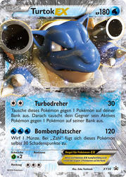 XY Black Star Promos XY30 Turtok EX