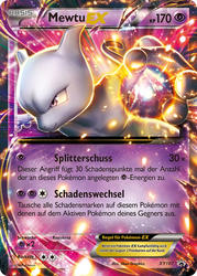 XY Black Star Promos XY107 Mewtu EX