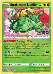 Pokémon GO 004/078 Strahlendes Bisaflor
