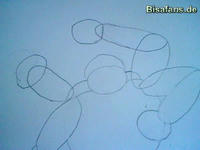 Zeichenkurs Machomei - Schritt 3