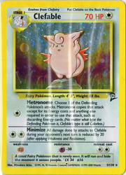 Base Set 2 5/130 Clefable