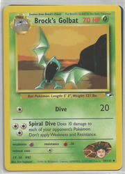 Gym Heroes 39/132 Brock's Golbat