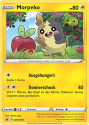 SWSH Black Star Promos SWSH031 Morpeko