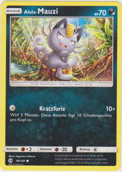 Sonne & Mond 78/149 Alola-Mauzi