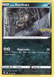 Pokémon GO 041/078 Alola-Rattfratz