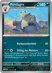 Erhabene Helden 140/217 Pandagro
