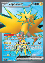151 192/165 Zapdos ex