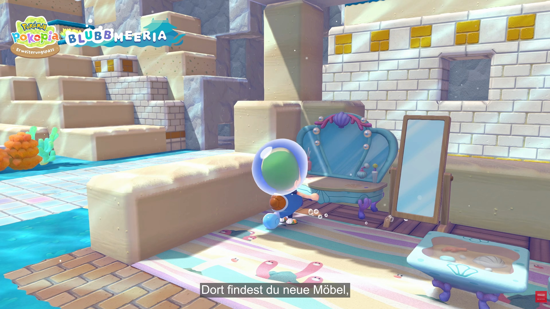 Screenshots zu Pokémon Pokopia: Erweiterungspass Screenshots zu Pokémon Pokopia