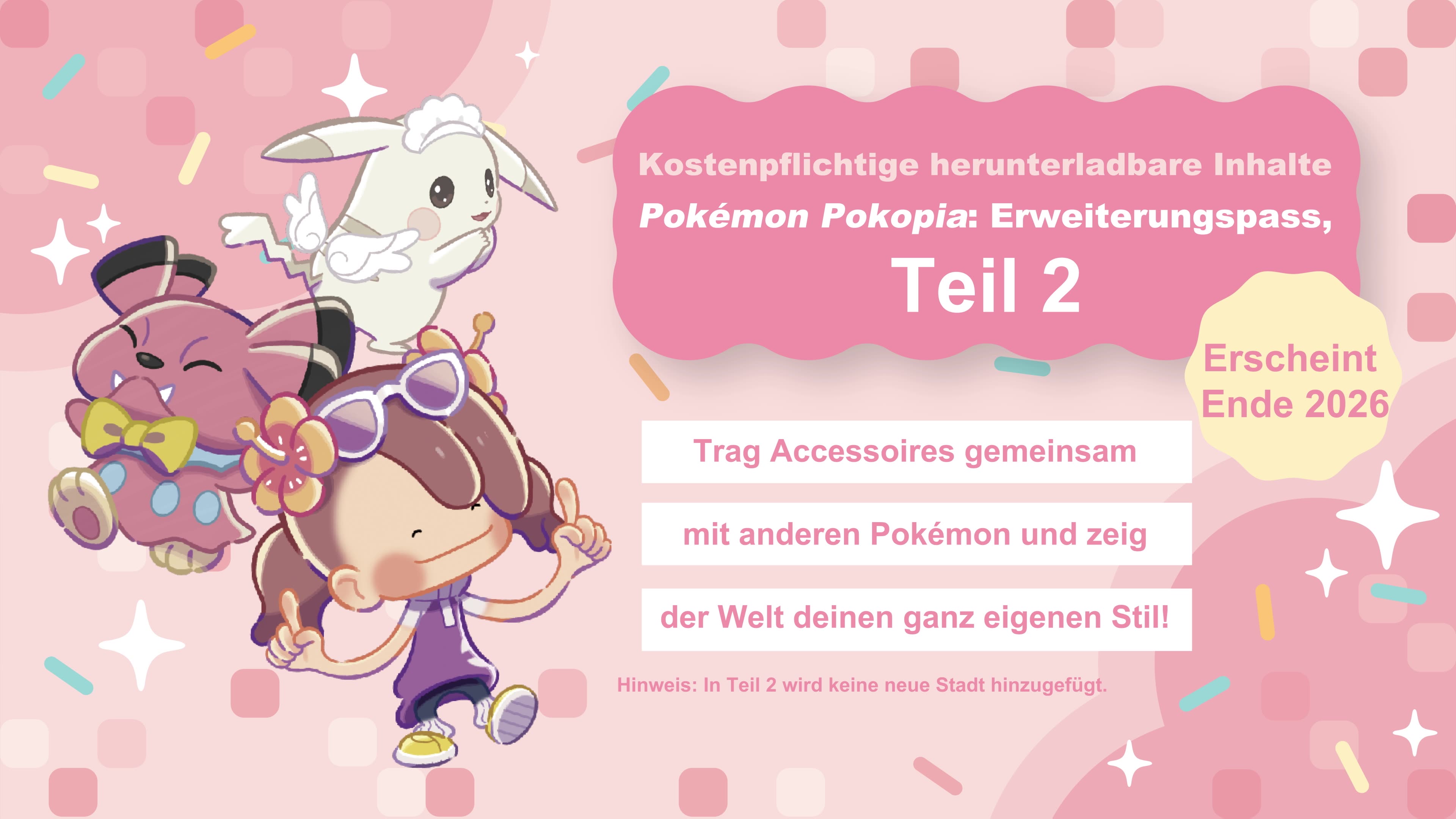 Screenshots zu Pokémon Pokopia: Erweiterungspass Screenshots zu Pokémon Pokopia