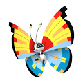 Vivillon Ozeanmuster