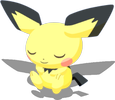 Päuschenpose-Pose von Pichu