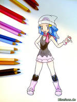 Zeichenkurs Lucia - Schritt 10