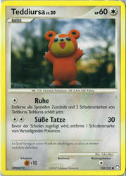 Geheimnisvolle Schätze 105/123 Teddiursa